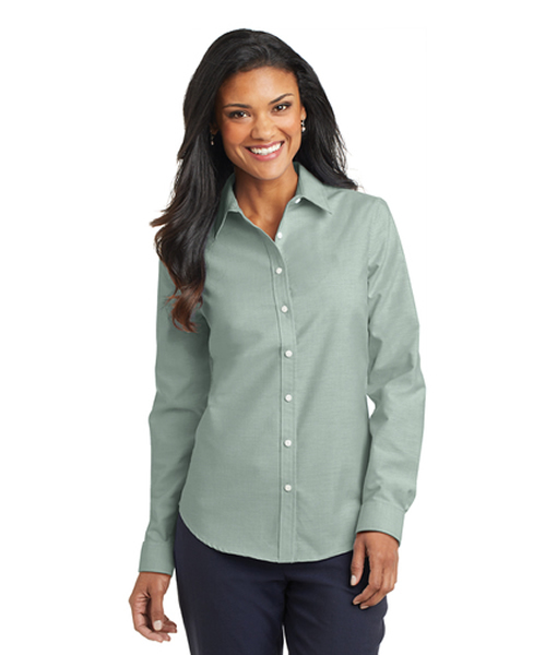 L658 Port Authority® Ladies SuperPro™ Oxford Shirt