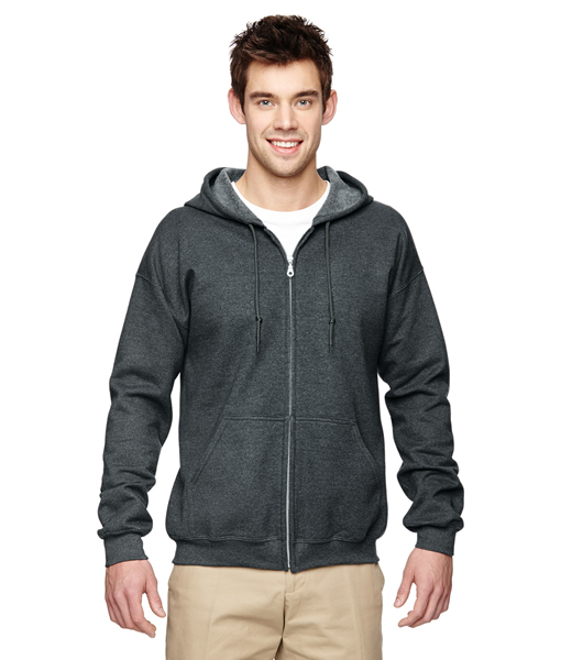 G186 Gildan Adult Heavy Blend™ 8 oz., 50/50 Full-Zip Hood