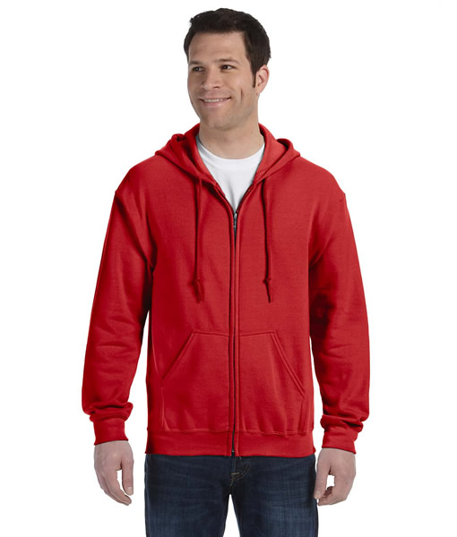 G186 Gildan Adult Heavy Blend™ 8 oz., 50/50 Full-Zip Hood