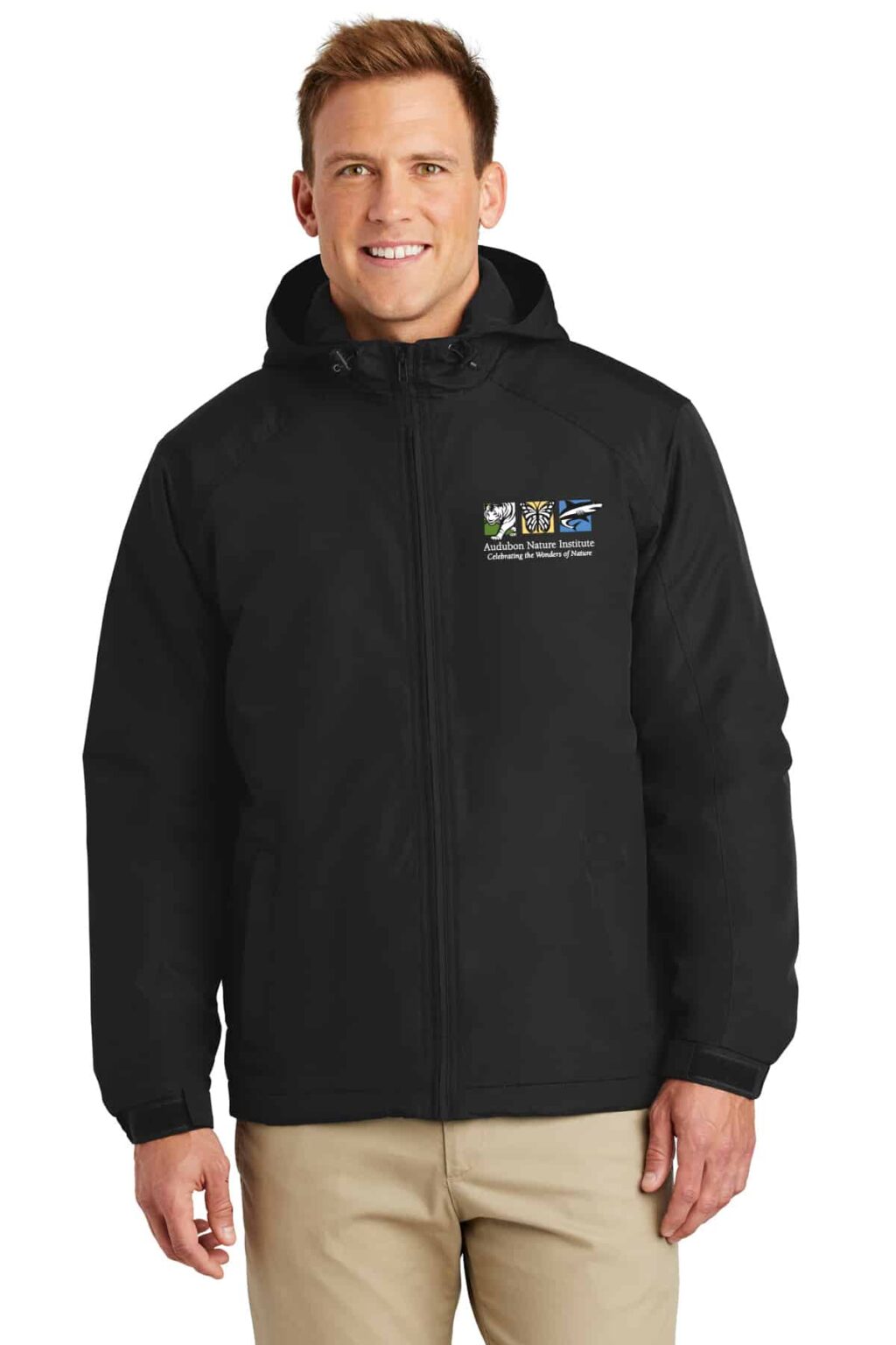 J327 Port Authority® Hooded Charger Jacket - Audubon