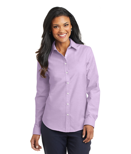 L658 Port Authority® Ladies SuperPro™ Oxford Shirt