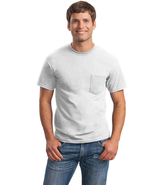 2300 Gildan® - Ultra Cotton® 100% Cotton T-Shirt with Pocket