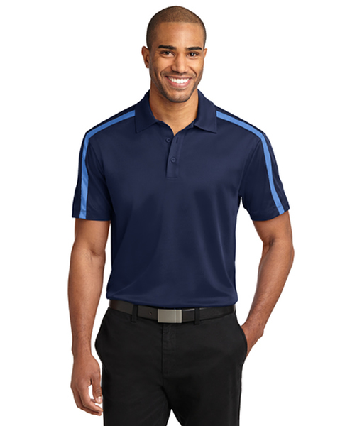 K547 Port Authority® Silk Touch™ Performance Colorblock Stripe Polo