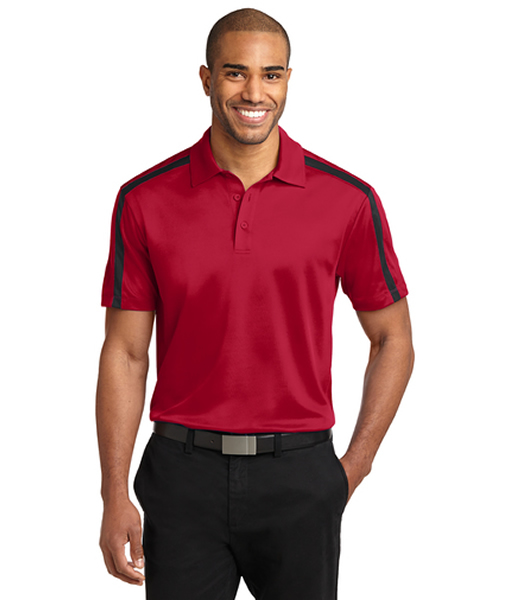 K547 Port Authority® Silk Touch™ Performance Colorblock Stripe Polo