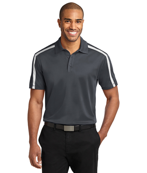 K547 Port Authority® Silk Touch™ Performance Colorblock Stripe Polo