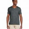 G64V Gildan Adult Softstyle® 4.5 oz. V-Neck T-Shirt