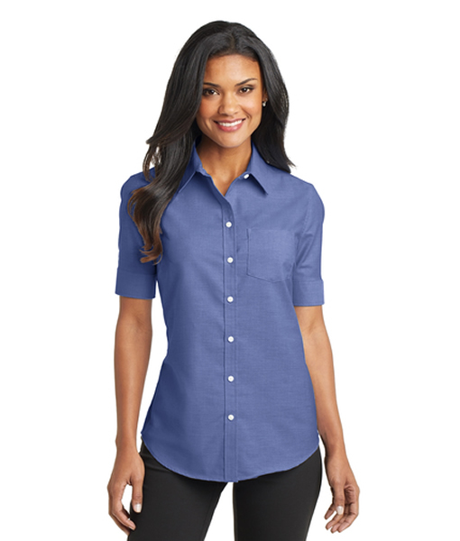 L659 Port Authority® Ladies Short Sleeve SuperPro™