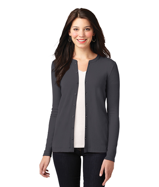 LM1008 Port Authority® Ladies Concept Stretch Button-Front Cardigan