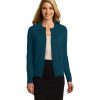 LSW287 Port Authority® Ladies Cardigan Sweater