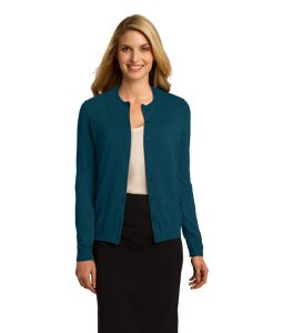 LSW287 Port Authority® Ladies Cardigan Sweater