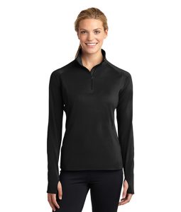 LST850 Sport-Tek® Ladies Sport-Wick® Stretch 1/2-Zip Pullover