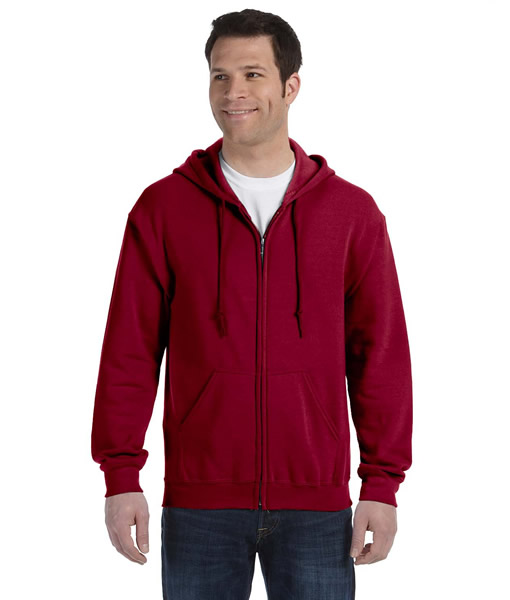 G186 Gildan Adult Heavy Blend™ 8 oz., 50/50 Full-Zip Hood