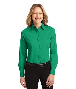 L608 Port Authority® Ladies Long Sleeve Easy Care Shirt