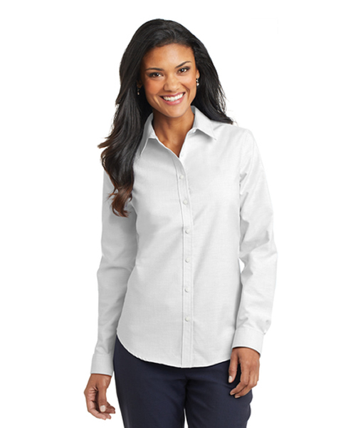 L658 Port Authority® Ladies SuperPro™ Oxford Shirt