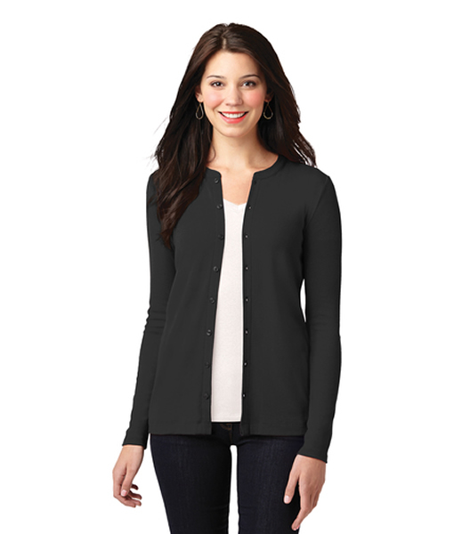 LM1008 Port Authority® Ladies Concept Stretch Button-Front Cardigan