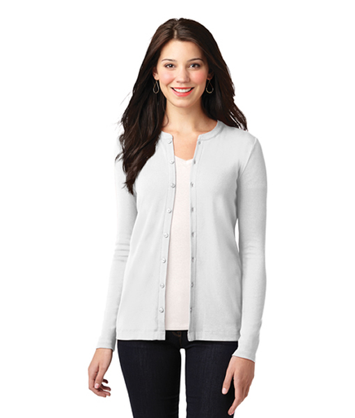 LM1008 Port Authority® Ladies Concept Stretch Button-Front Cardigan