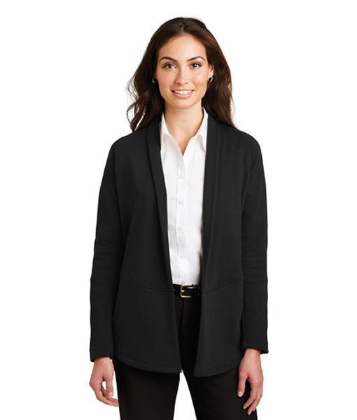 L807 Port Authority® Ladies Interlock Cardigan