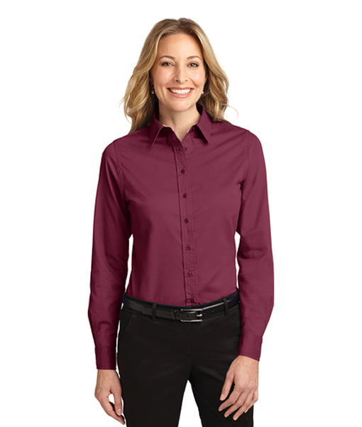 L608 Port Authority® Ladies Long Sleeve Easy Care Shirt