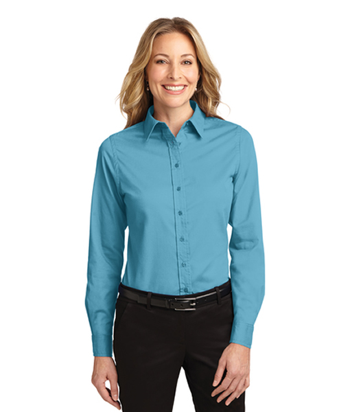 L608 Port Authority® Ladies Long Sleeve Easy Care Shirt