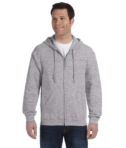 G186 Gildan Adult Heavy Blend™ 8 oz., 50/50 Full-Zip Hood