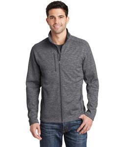 F231 Port Authority® Digi Stripe Fleece Jacket