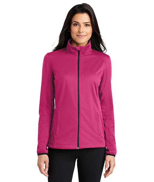 L717 Port Authority® Ladies Active Soft Shell Jacket - WH