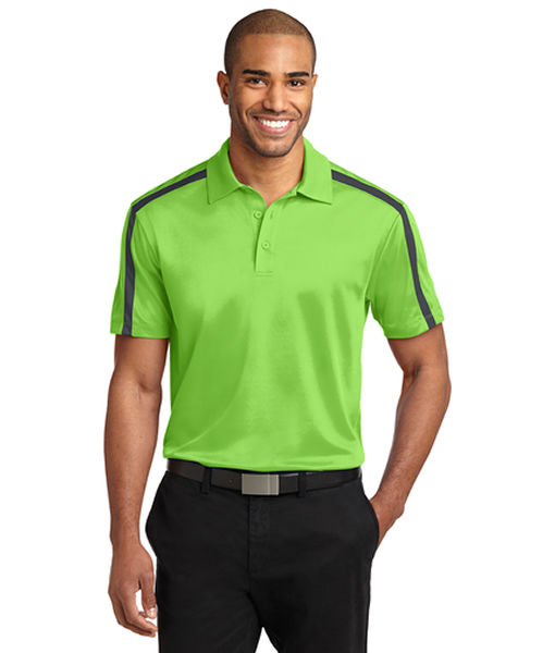 K547 Port Authority® Silk Touch™ Performance Colorblock Stripe Polo