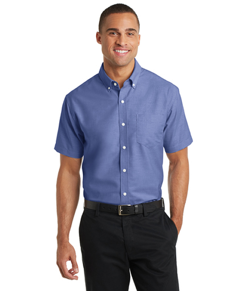 S659 Port Authority® Short Sleeve SuperPro™ Oxford Shirt