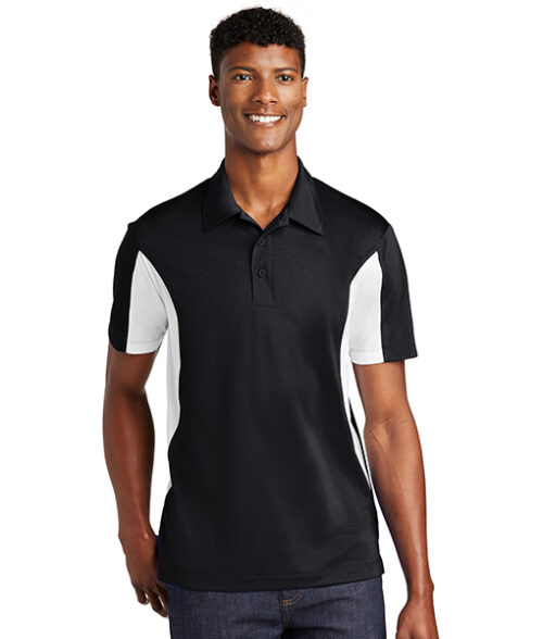 ST655 Sport-Tek Side Blocked Micropique Sport