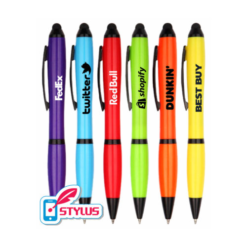 119T Stylus Pens with Matching Colored Grip