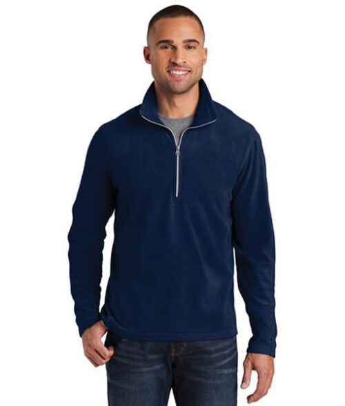 F224 Port Authority® Microfleece 1/2-Zip Pullover