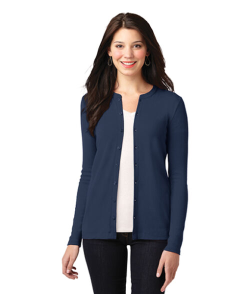 LM1008 Port Authority® Women's Concept Stretch Button-Front Cardigan