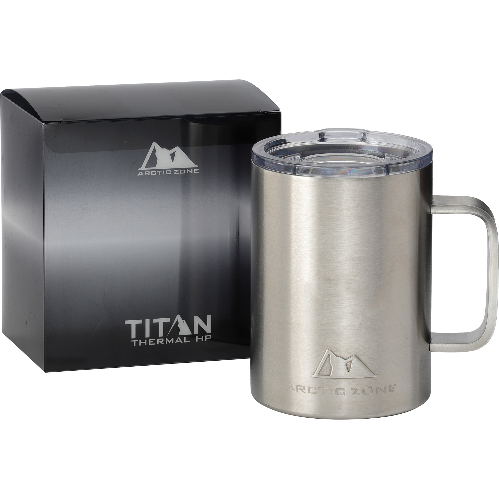 Arctic Zone Titan Thermal HP 14oz Stainless Steel Camp Cup Mug (Black)